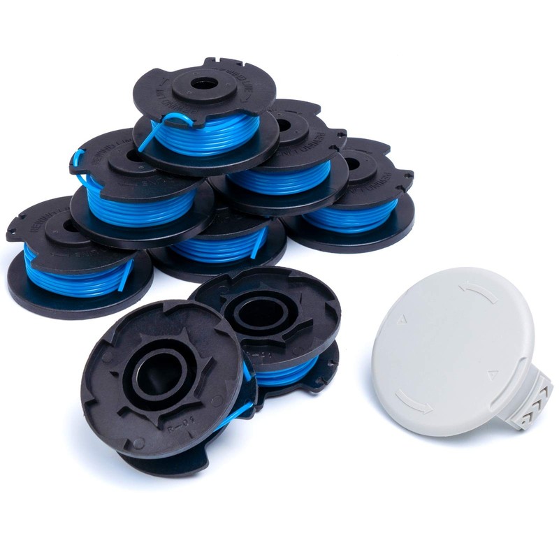 8-Pcs Weed Eater String Replacement for Ryobi 18v/24v/40v Cordless Trimmers 1Cap gallery