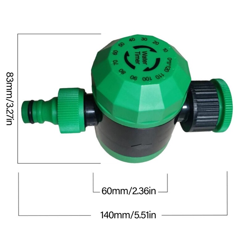 2 Hours Mechanical Water Timer Drip Irrigation Timer for Outdoor Drip Sprinklers gallery