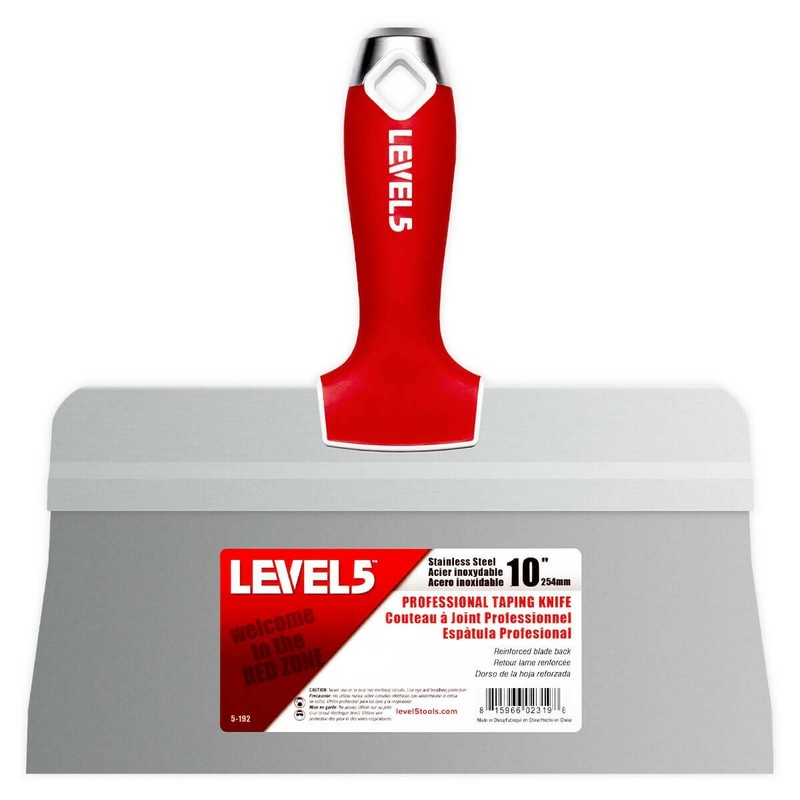 LEVEL5 Drywall Finishing Hand Tool Set | Stainless Steel | Pro Grade | 5-624 gallery