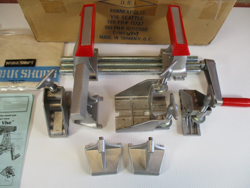 Vunder Vise Tabletop Clamping System Vintage 1984 Aluminum With Manual In Box gallery