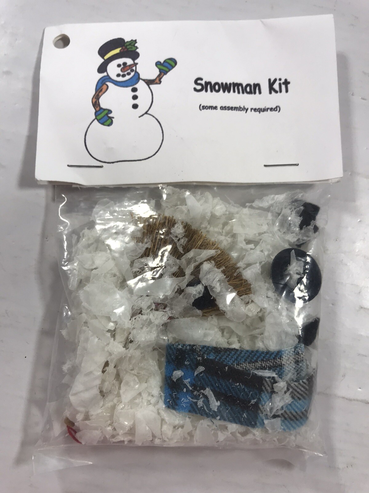 Snowman Kit Some Assembly Required Gag Gift Collectible Primitive Decoration gallery