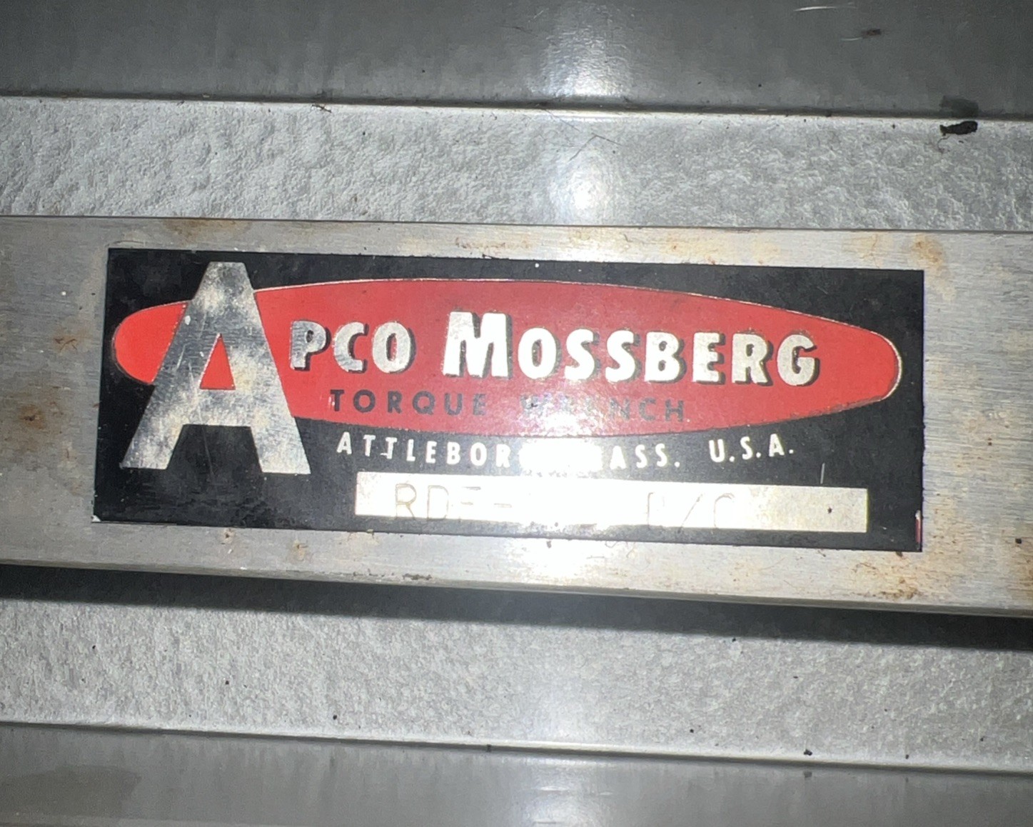 Apco Mossberg Dial Torque Wrench 1/2" Drive RDF-175 R/C 0-175 FT/lb 1155 Ratchet gallery