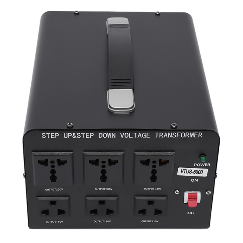 5000W Watt Power Voltage Transformer Step Up/Down 110-120V to 220-240V Converter gallery