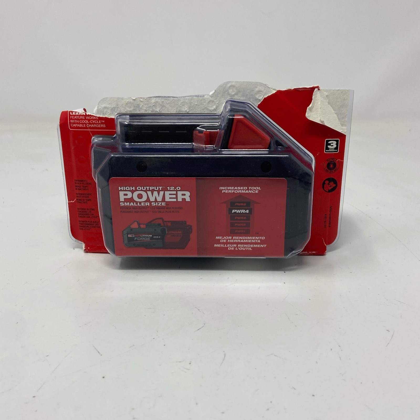 Milwaukee M18 REDLITHIUM FORGE XC8.0 8Ah Battery Pack - Black/Red gallery