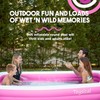 Toysical Inflatable Pool 118x 72 x 22” Swimming Pool for the Entire Family Pink gallery