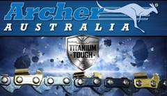 24″ Archer Chainsaw Chain TITANIUM FULL CHISEL 3/8″.058-84DL
