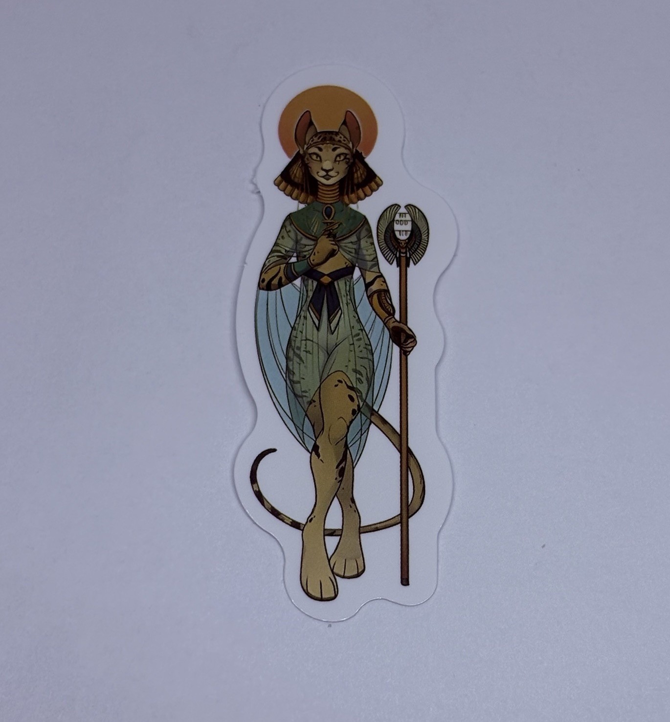 Bastet Egyptian Goddess Sticker Decal Mythical Egypt God Art Vinyl Journal Tc9 gallery