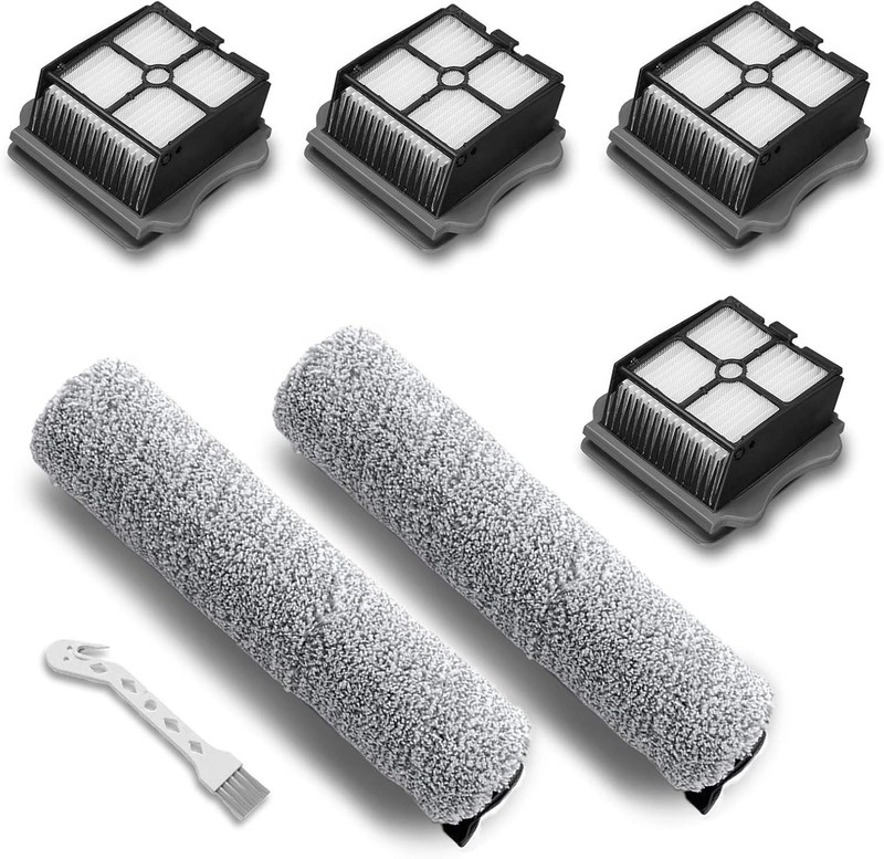 Replacement Brush Rollers and Filters for iFloor 3/Floor One S3 - 6 Piece Set gallery