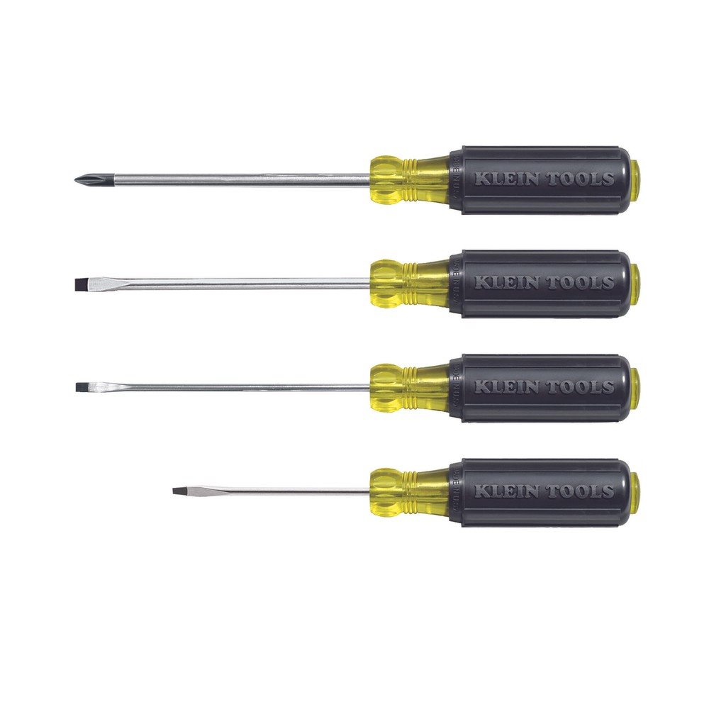 Klein Tools 85484 Screwdriver Set, Mini Slotted and Phillips, 4-Piece