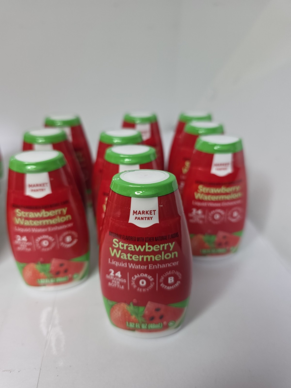 Liquid Water Enhancer Drops Strawberry Waterm 24 Serv 0 Cal. 10 Pks.Exp11/26. D gallery