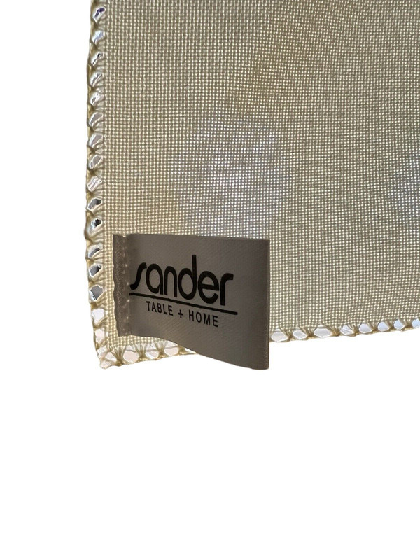 Pumpkin EmbroideryTable Runner Linen-Look Cream 54 x 20 gallery