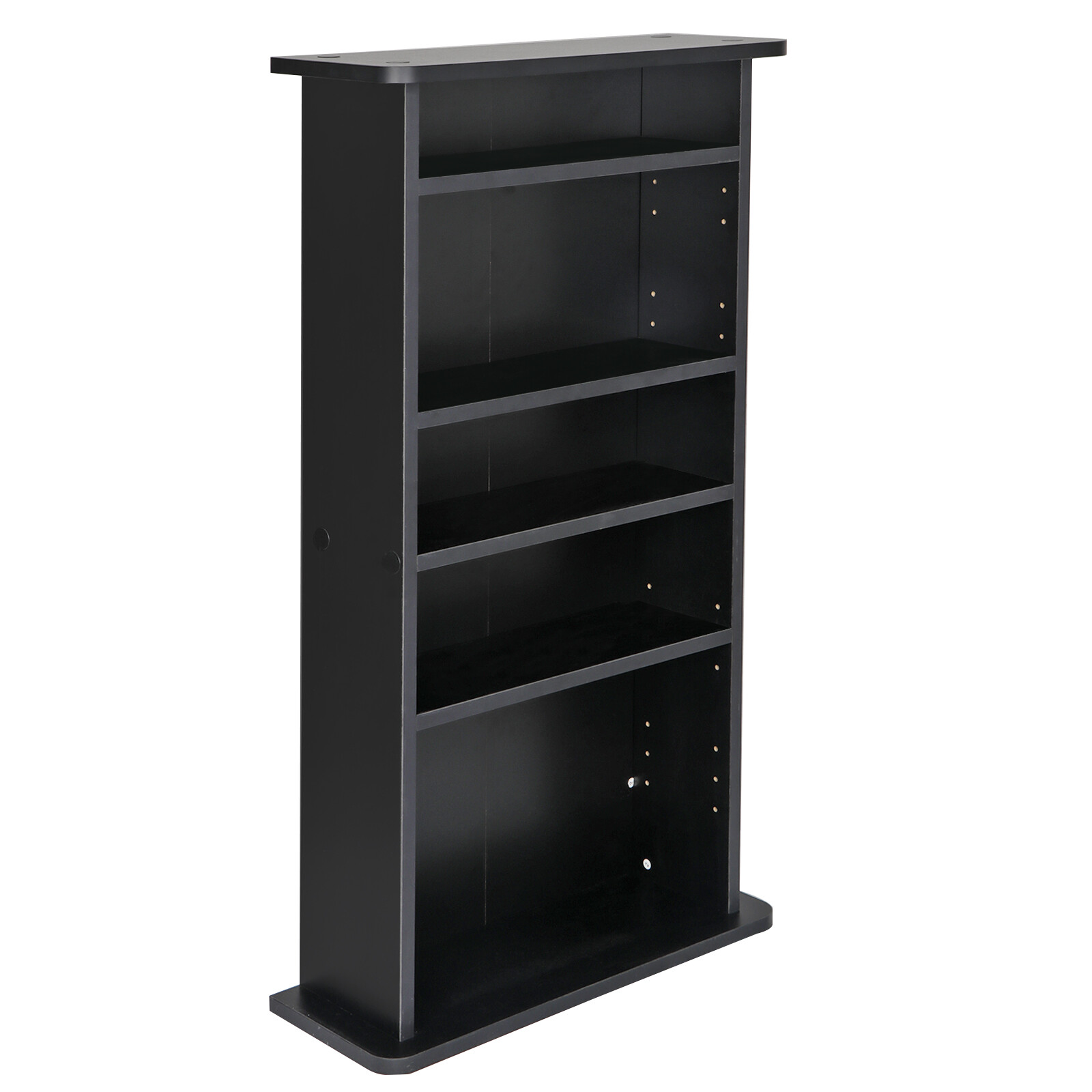 Freestanding 36" Height DVD CD Media Cabinet Storage Adjustable 5 Layers Stand gallery