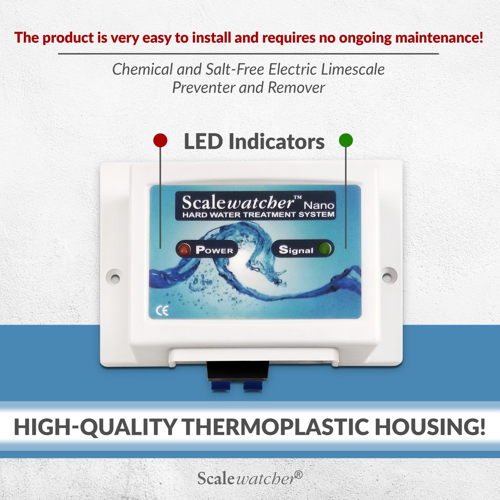 Scalewatcher Nano Original Electronic Descaler | US Patented Hard Water gallery