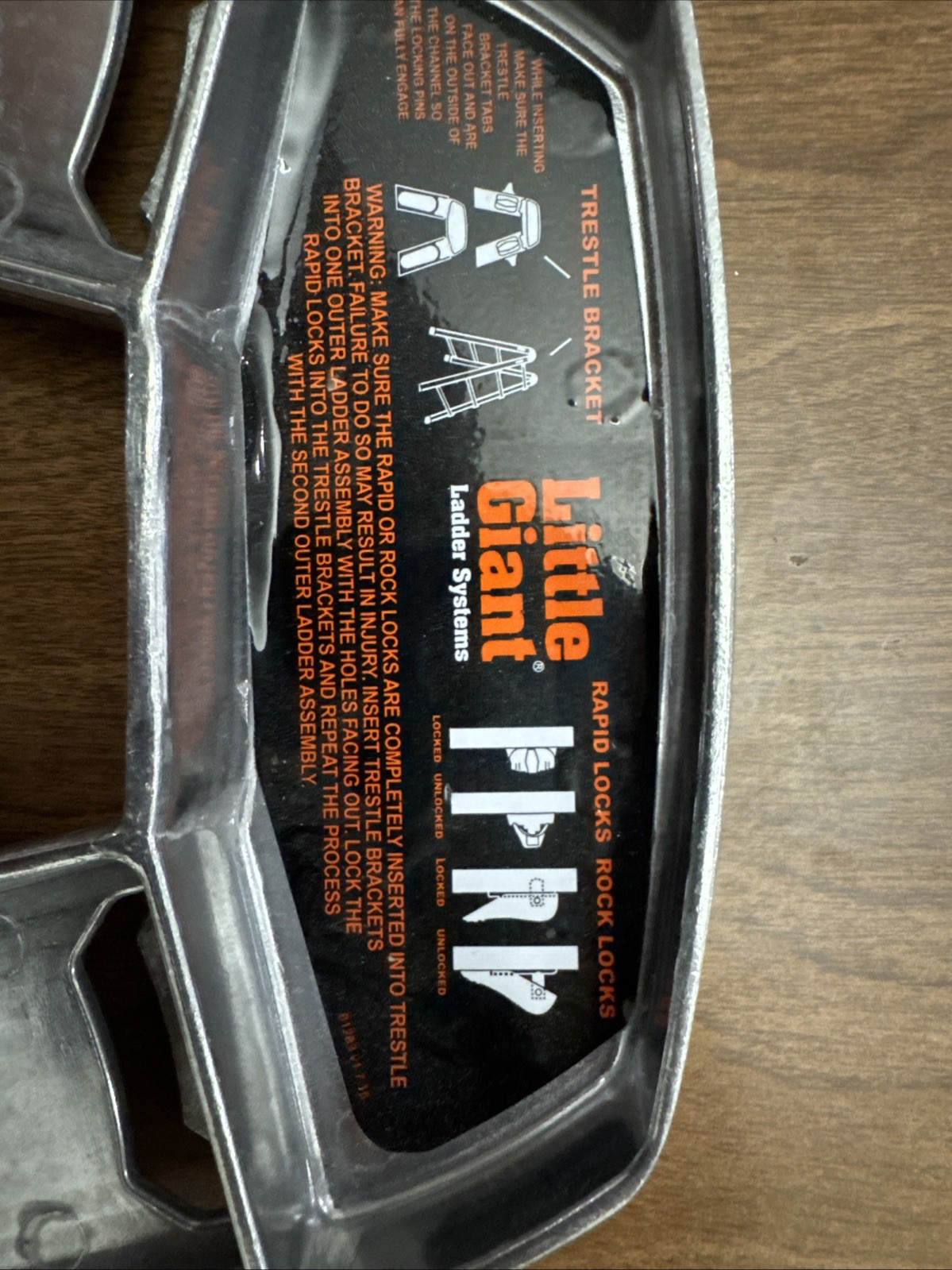 Little Giant 26260 Trestle Bracket Kit. No Box Includes 2 gallery