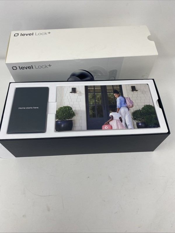 Level Touch Satin Nickel Bluetooth Single Cylinder Deadbolt Invisible Smart Open gallery