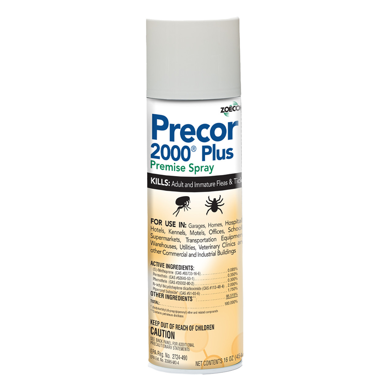 Precor 2000 Plus Premise Spray for Fleas and Ticks 16 oz Can by Zoecon gallery