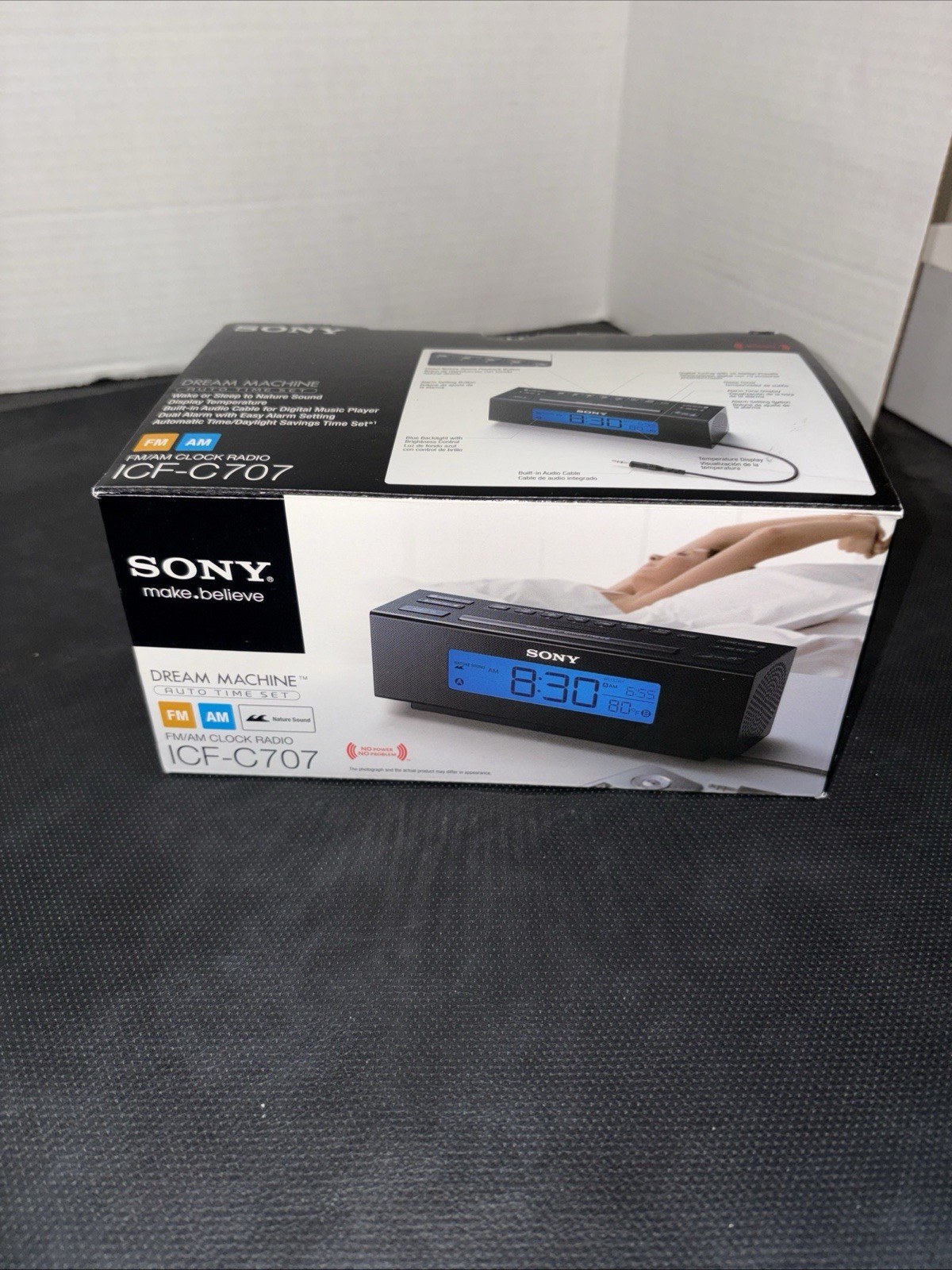 Sony Dream Machine ICF-C707 AM/FM Clock Radio Nature Sounds gallery