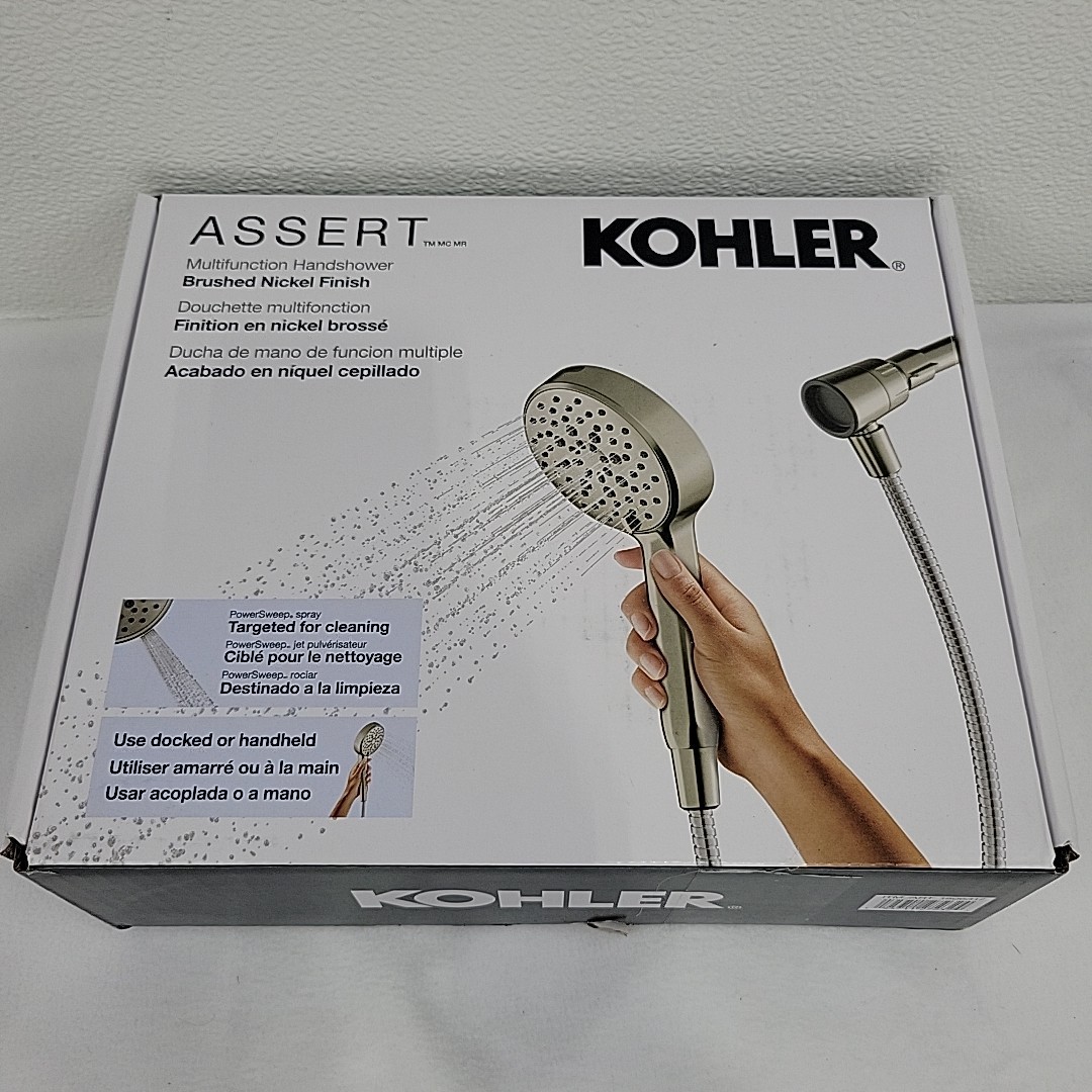 Kohler Assert Multifunction Handshower – Brushed Nickel Finish R38755-G-BN gallery