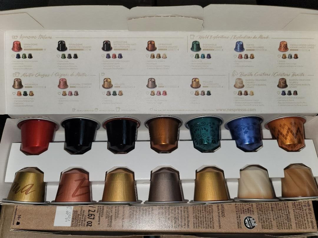 🎁 Nespresso Original Line 420 Variety pack Coffee 30 Sleeves x14 Capsules BULK gallery