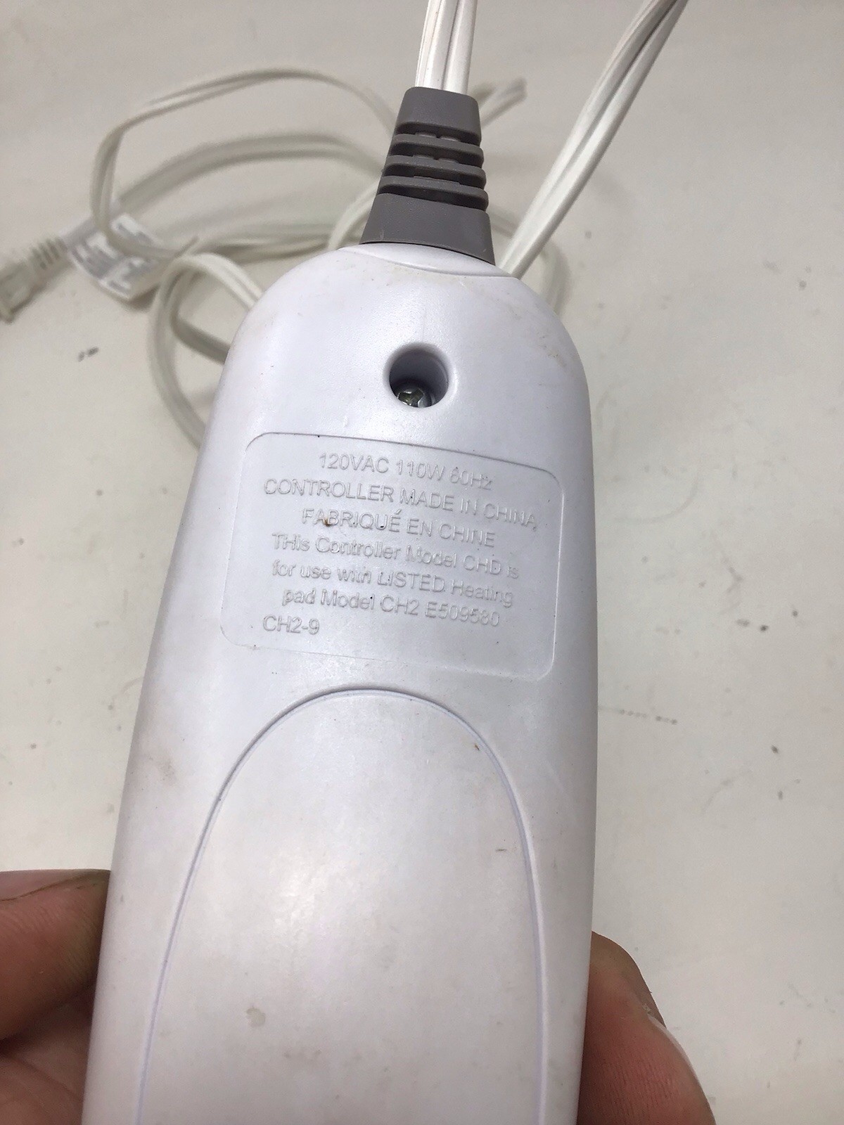 Sharper Image Heating Pad 2hours Auto Off 5-Prong Controller CHD for CH2 E509580 gallery