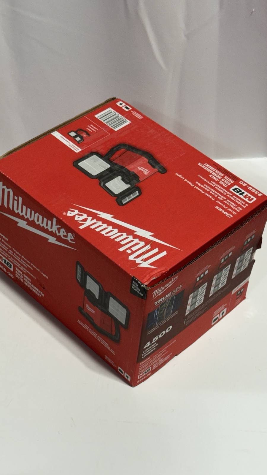 Milwaukee Tool 2368-20 Work Light, Led, 4, 500 Lm gallery