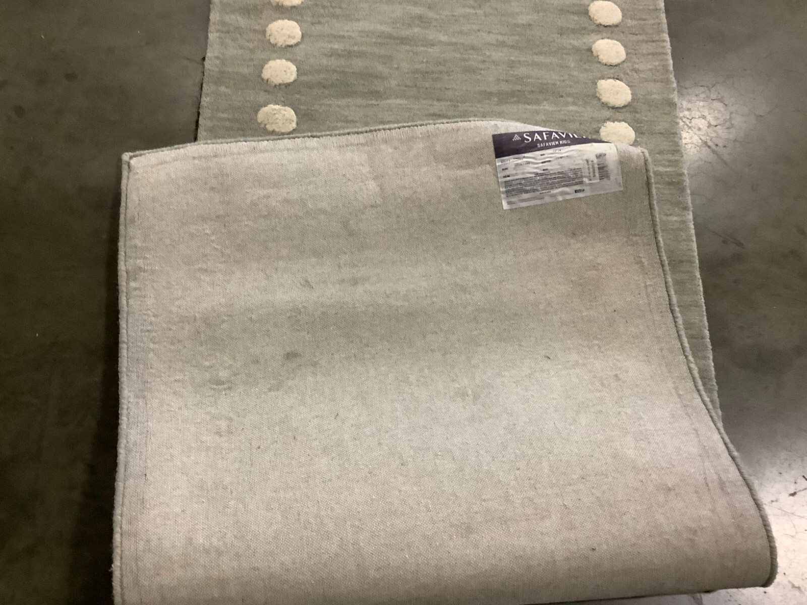 GREY 2'-6" x 8'-0" Flaw in Rug, Reduced Price 1172673690 SFK802F-28 gallery