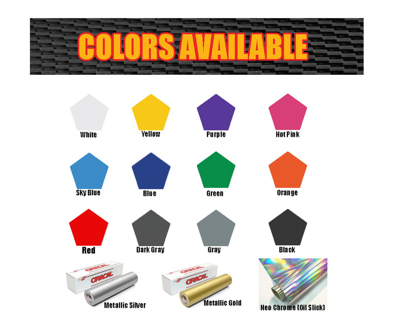 CUSTOM WINDSHIELD BANNER LETTERING ARCH VINYL DECAL STICKER TEXT CAR TRUCK JDM gallery
