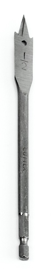 1/2" Spade Drill Bit CUTTEX TOOLS (10 PCS) - ONE SIZE 1/2" ( 13mm) Package Of 10
