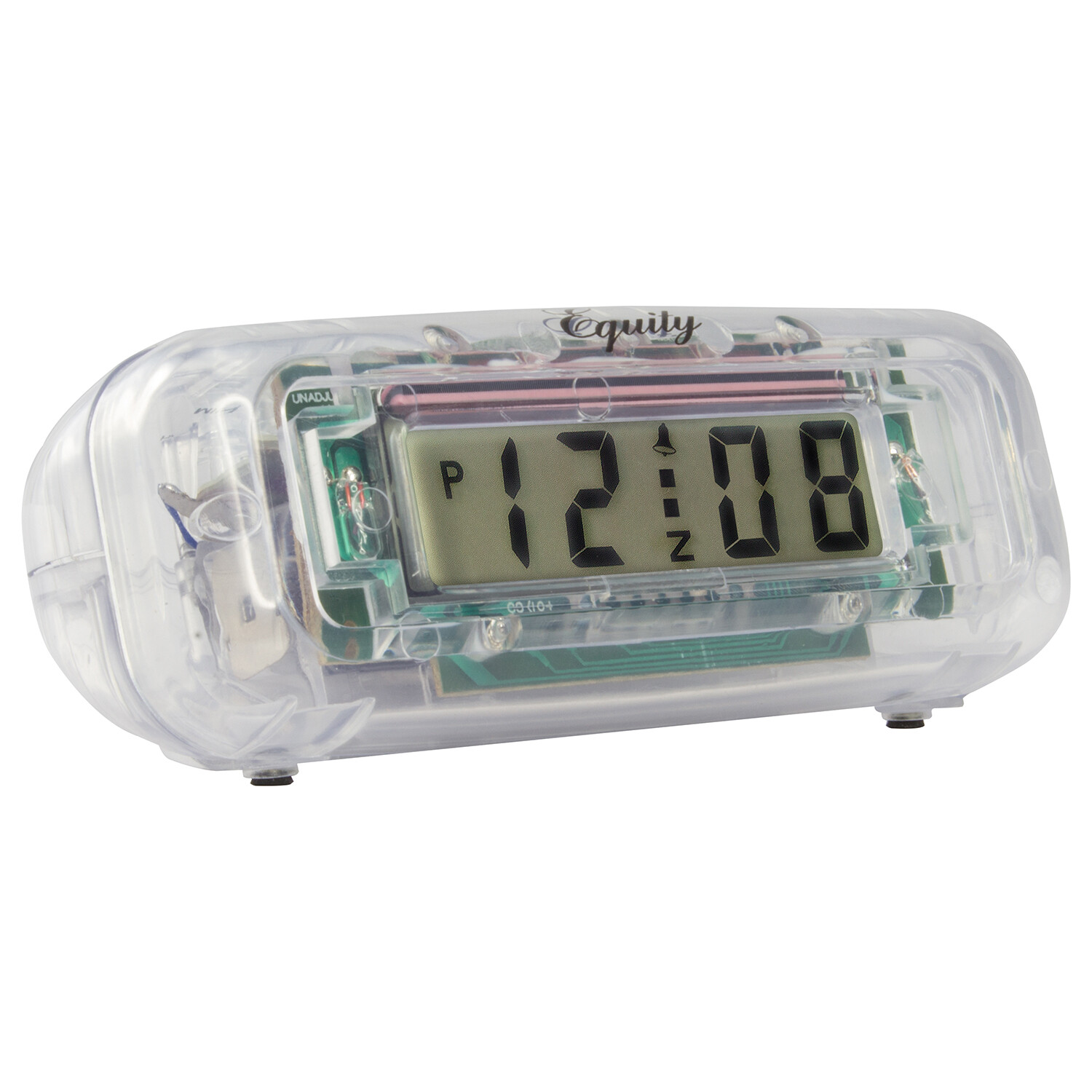 31008 Equity by La Crosse Clear Digital Alarm Clock with 0.6" LCD Display gallery