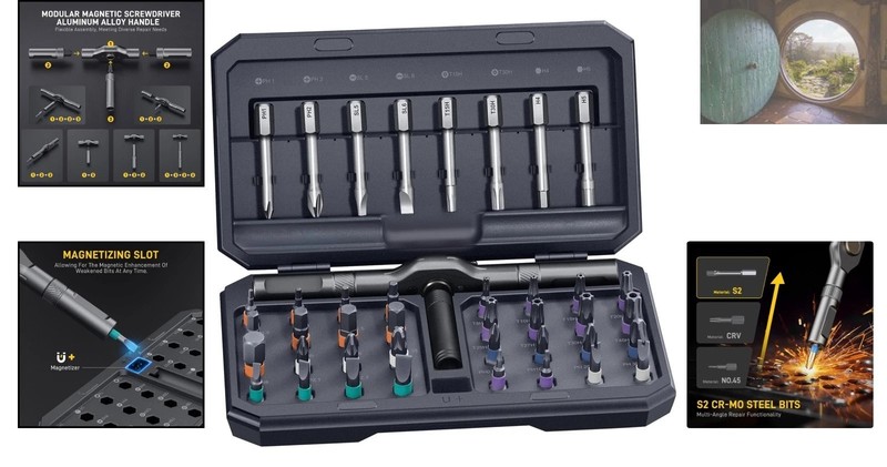 Highly Efficient 42 in 1 Screwdriver Set - Ideal for Professionals and DIY gallery