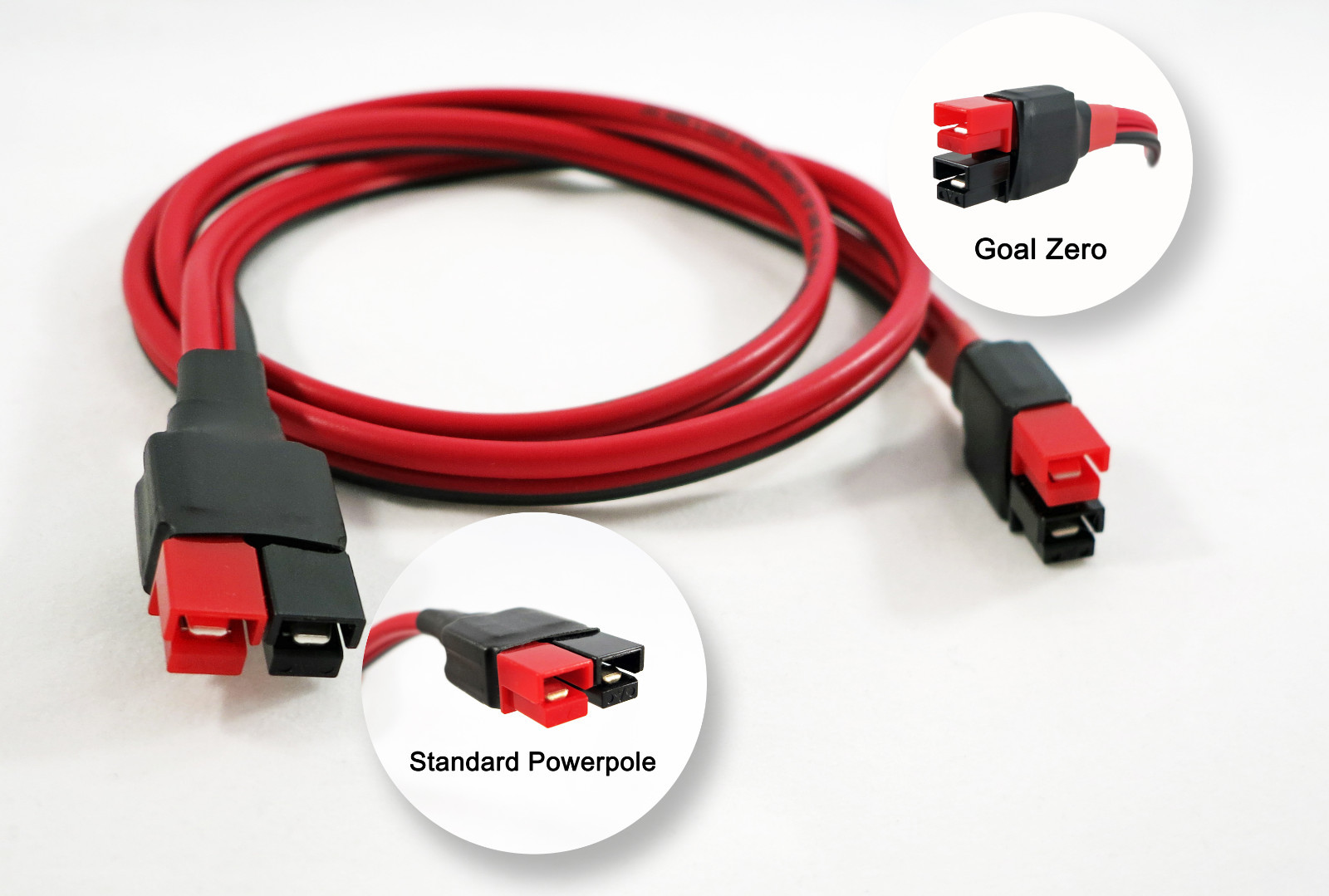 3' 36" Adapter Cable fits GOAL ZERO® and Anderson Powerpole 45A foot in Cord gallery