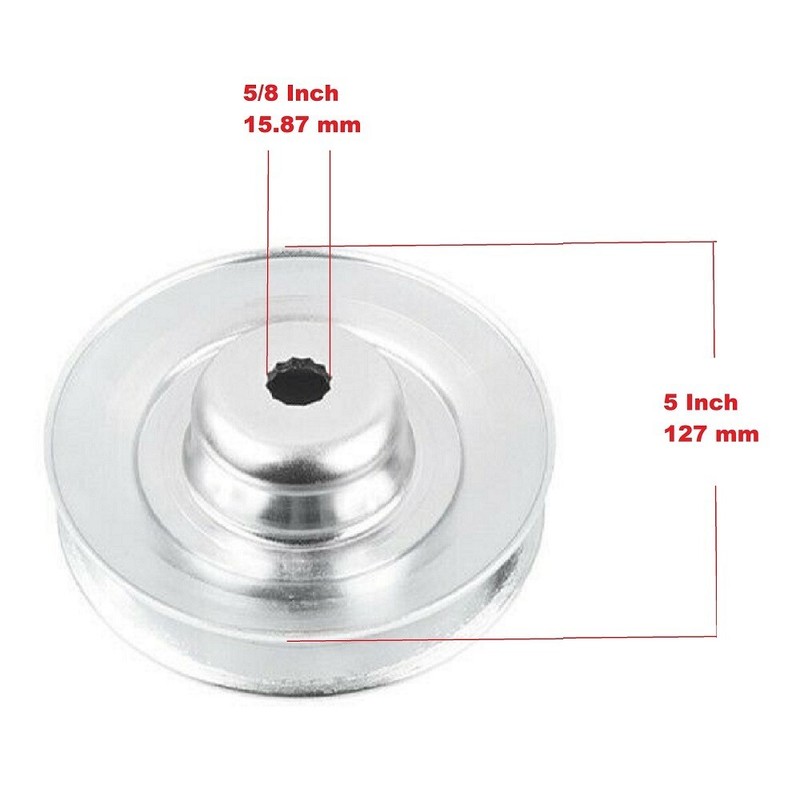Complete 52" Deck Spindle Pulley Belt For Husqvarna GT52XLS GT52XLSI GTH52XLS gallery