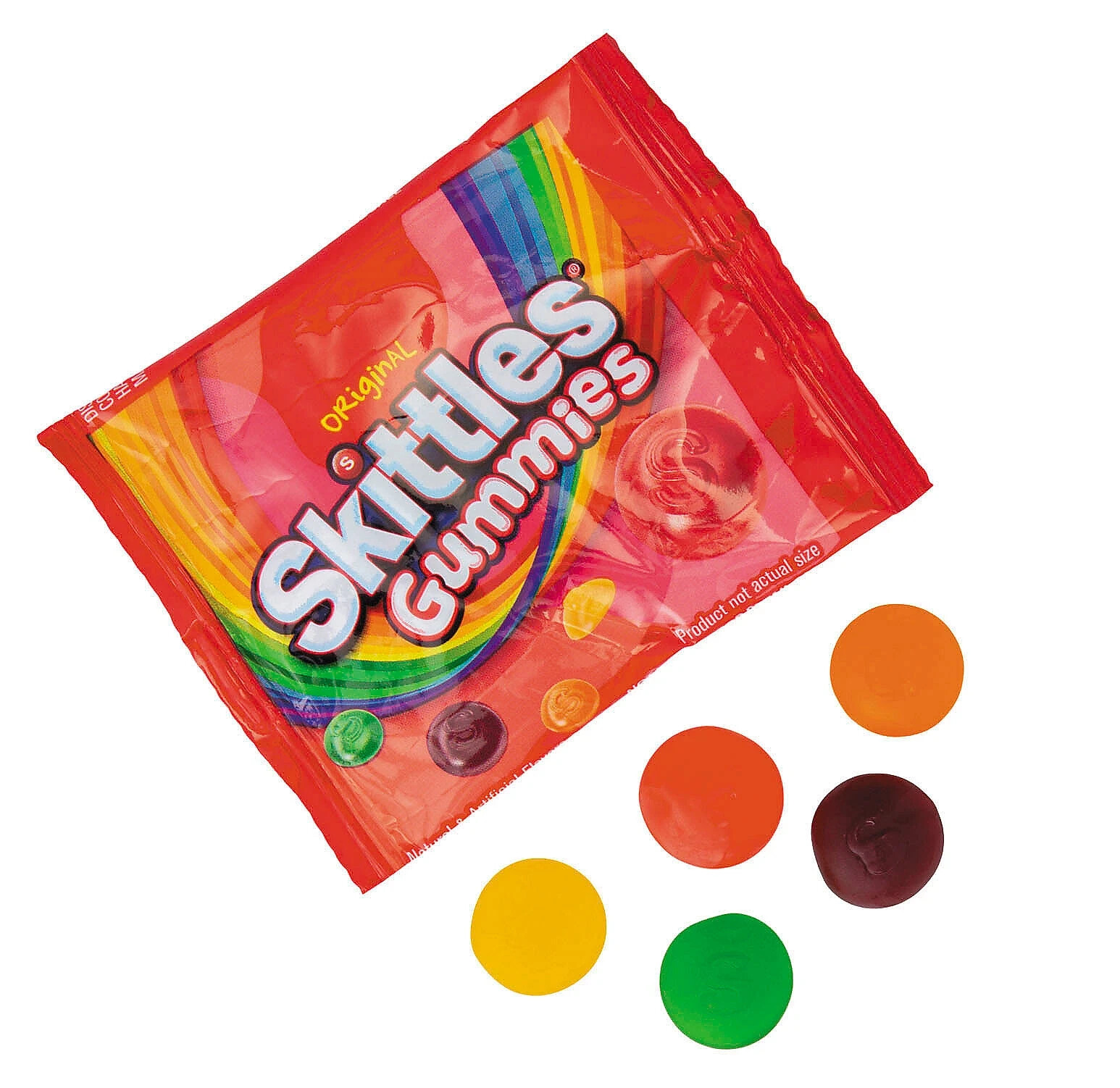 Skittles Gummies Original, Assorted Fruit Flavors, Fun Size Packets (2 Pounds) gallery