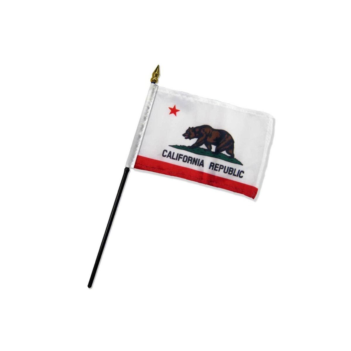 California State 4x6in Stick Flags - Perfect for Outdoor Decor & Parades gallery