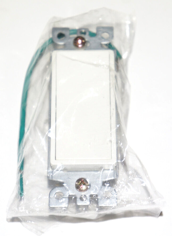 4 Way Toggle White Decorator Rocker Wall Switch 15A 110V 120V AC 15 AMP UL gallery