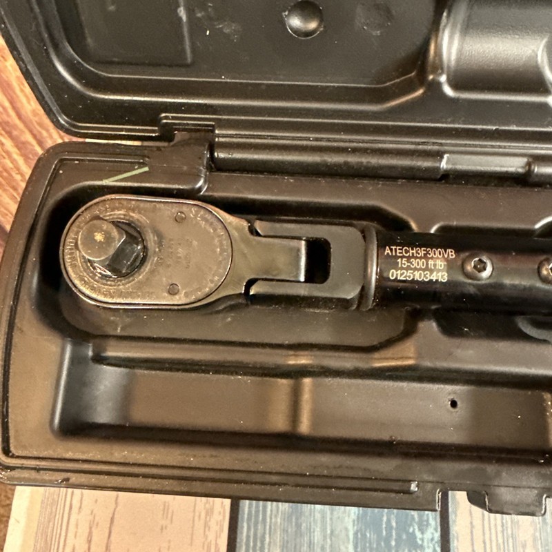 Snap On ATECH3F300VB 1/2" Drive Flex-Head TechAngle Torque Wrench Excellent gallery