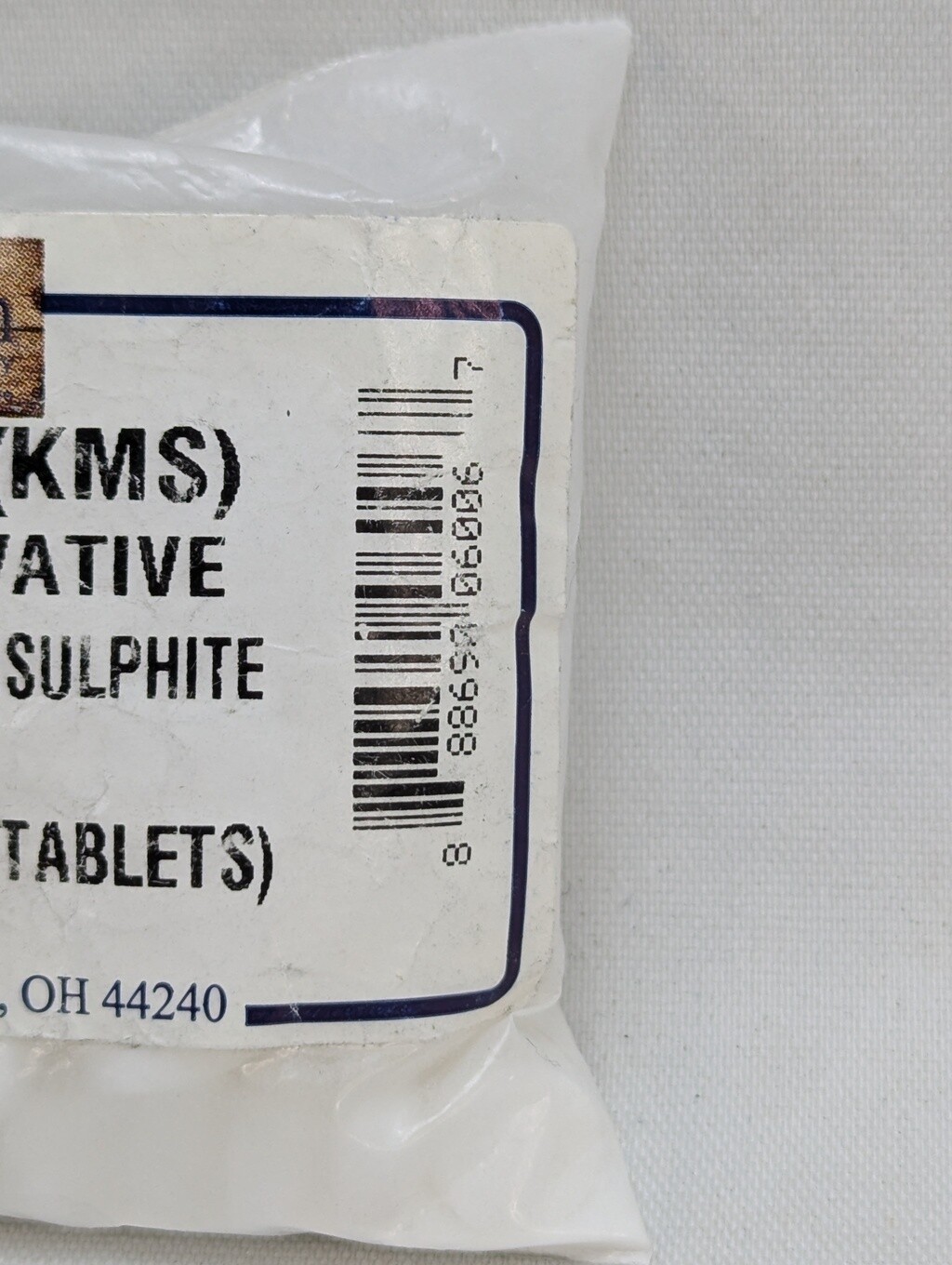 LD Carlson 6006 potassium Metabisulphite Campden 100 Tablets - 3 Pack gallery