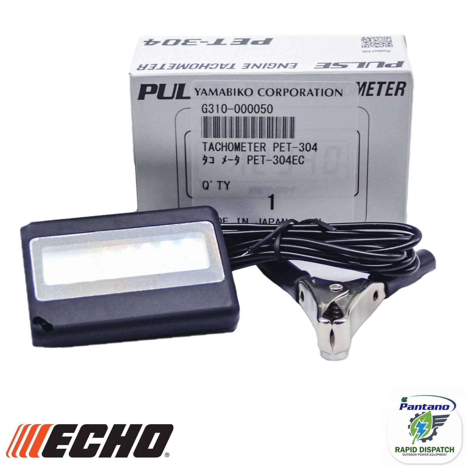 Oppama PET-304 Digital Tachometer Hour Meter 20,000 RPM Small Engine Tuning gallery