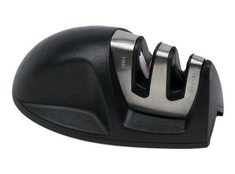 2-Stage Compact Knife Sharpener Coarse/Fine Tungston/Ceramic PRACTICAL KITCHEN gallery