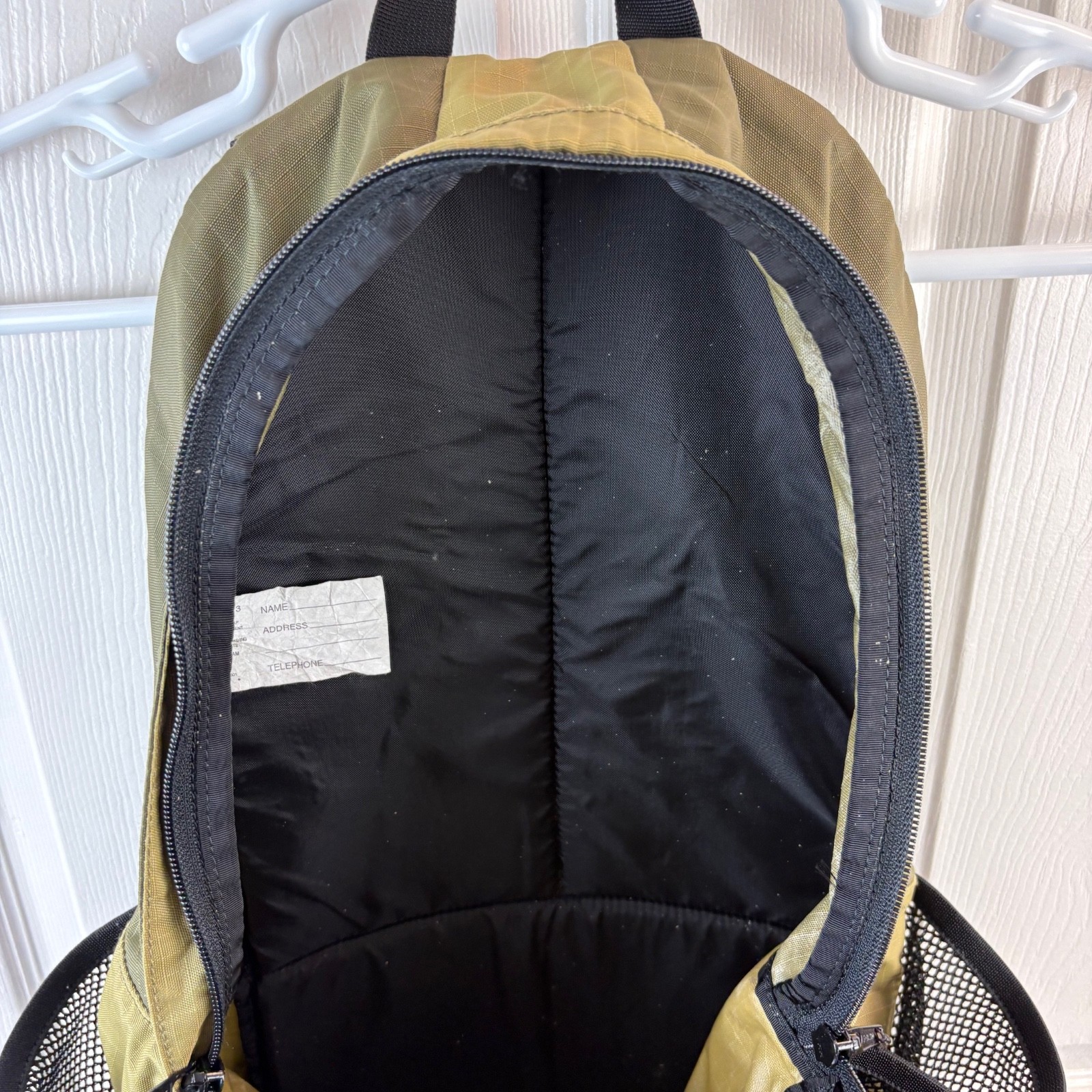 L.L. Bean Lightweight Green Backpack Bag Soft Shell Large Outdoor 4