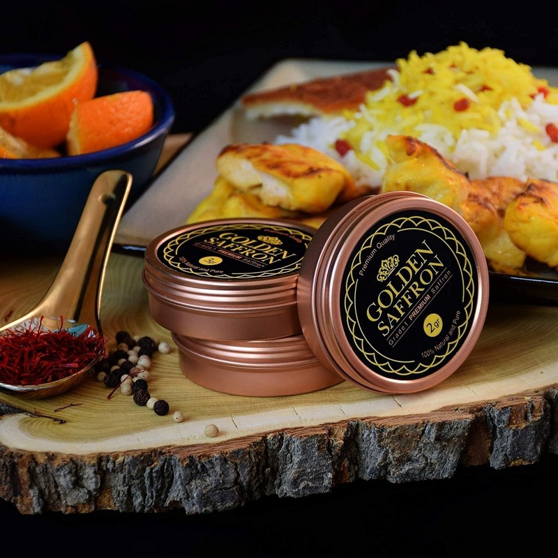 Finest Pure All Red Saffron Threads, Grade A+ Super Negin, Non-GMO Verified.... gallery