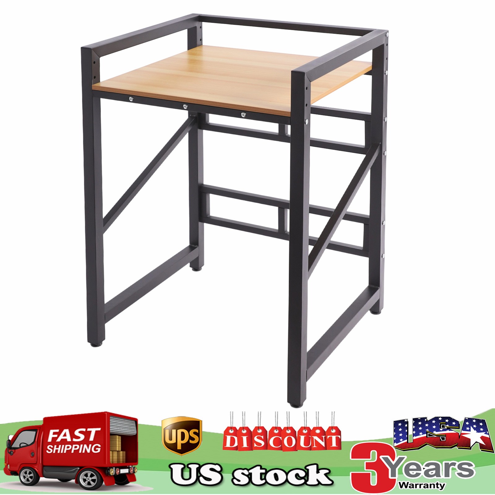 Modern Heavy Duty Washer & Dryer Stacking Rack Stand with Adjustable Design USA gallery