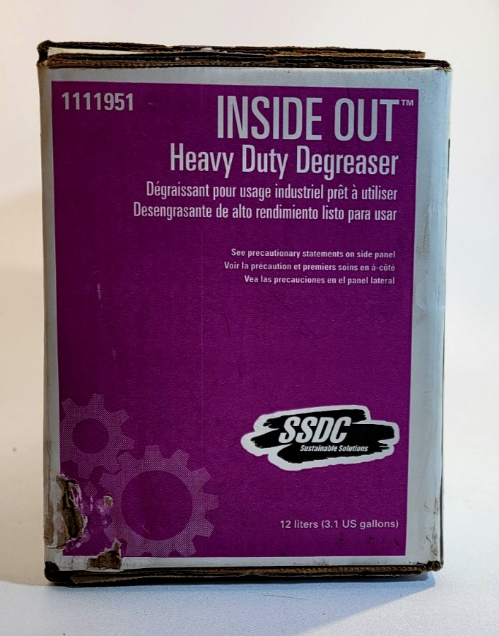 SSDC Inside Out Heavy Duty Degreaser – 12 Liters (3.1 US Gallons) Part #1111951 gallery