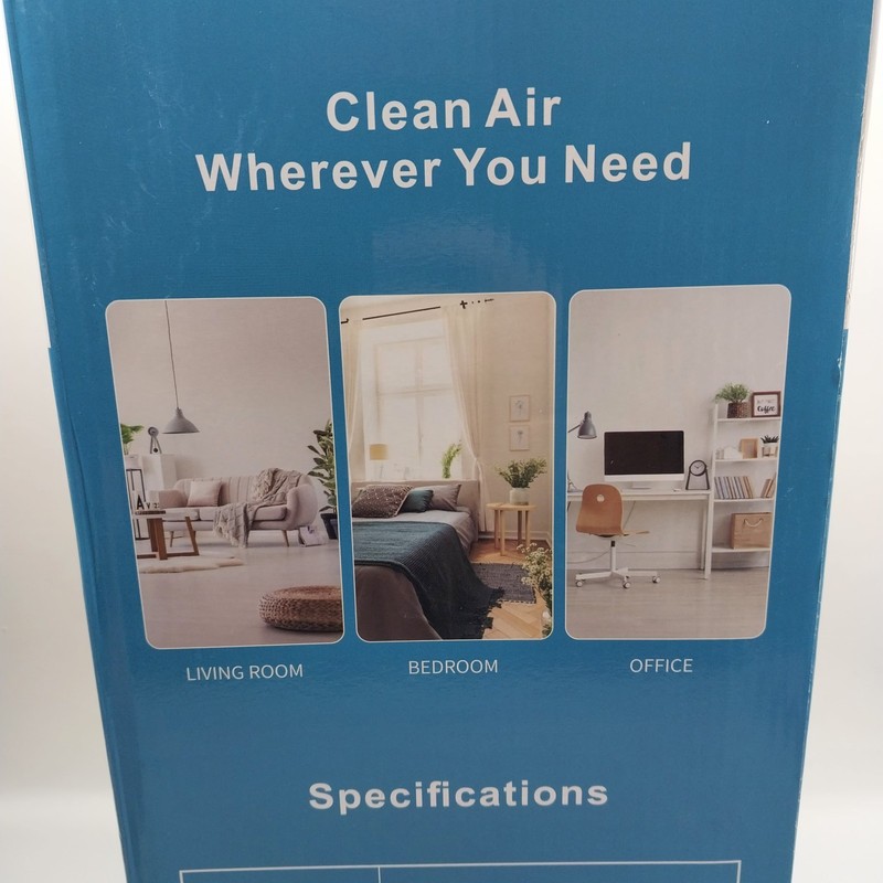 ECOSELF HAP-604 White Touch Control True HEPA Air Purifier New/Open Box gallery