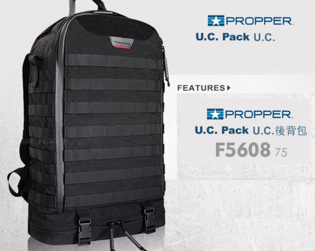 Propper® U.C. Pack Molle Marine Corps Style USMC Assault Tactical Backpack Black