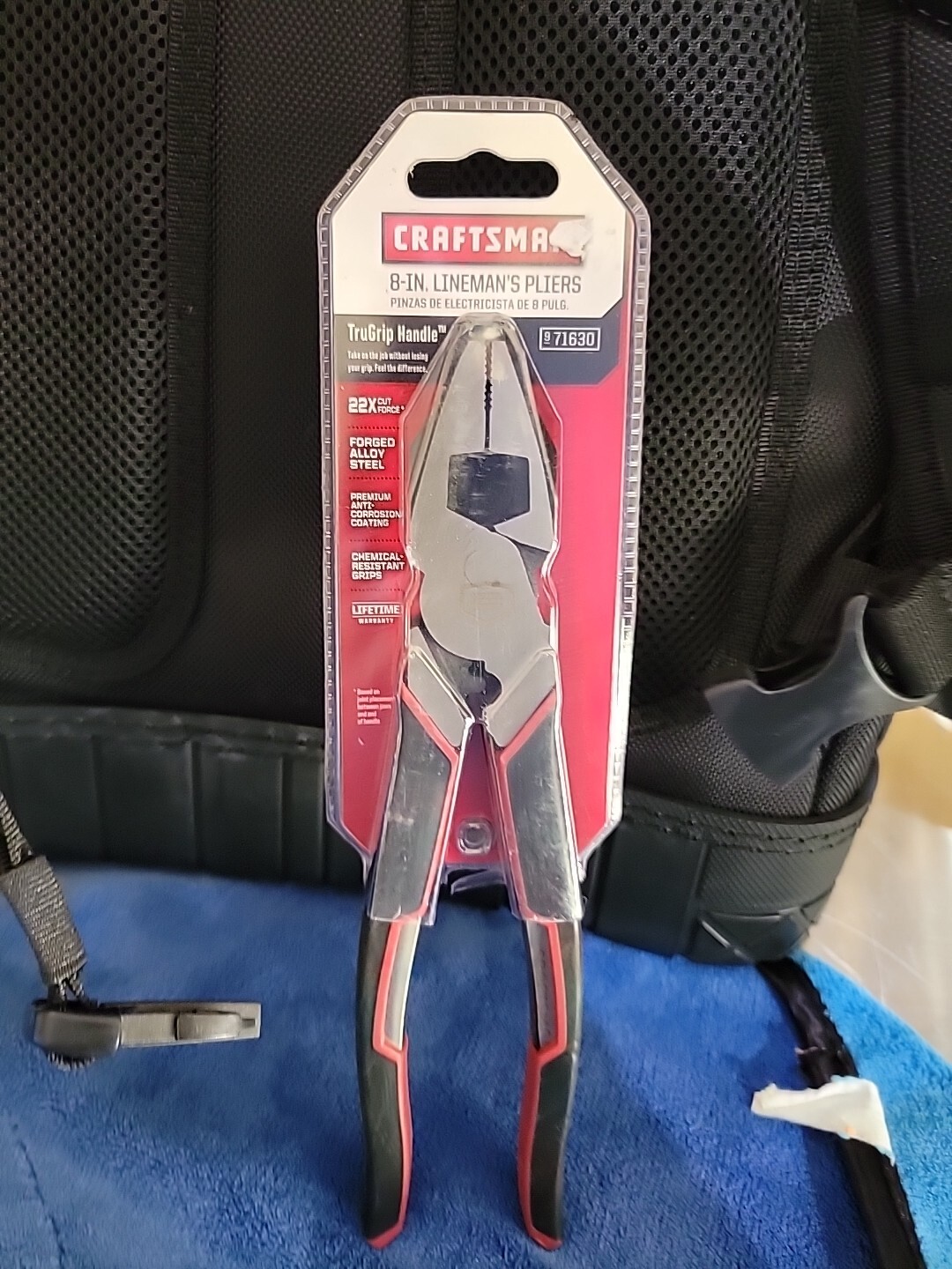 Craftsman Lineman Pliers With Wire Cutter With TruGrip Handle 71630 New in Pack gallery