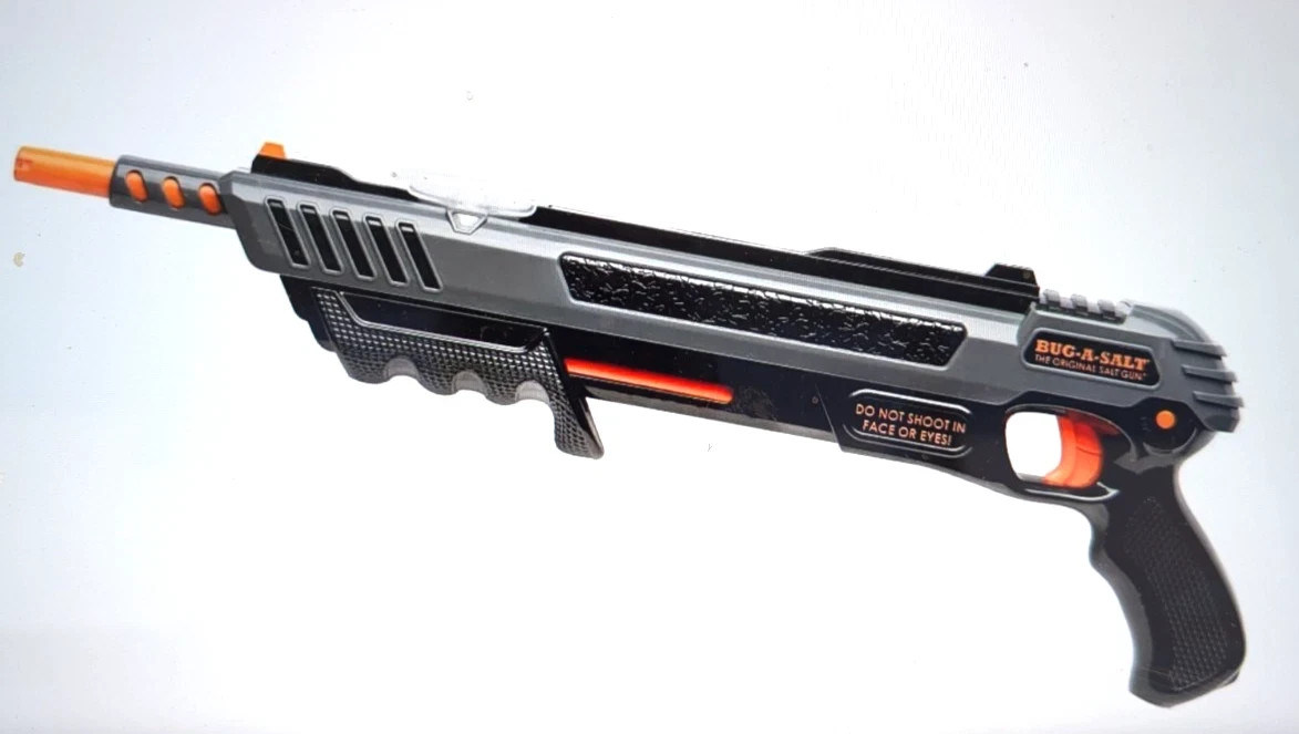 BUG-A-SALT 3.0 Black Fly Edition Original Salt Gun DO NOT SHOOT IN FACE OR EYES! gallery