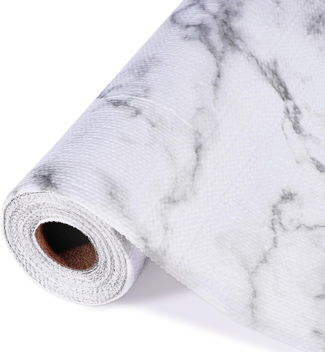 Drawer Liner 12 Inches X 20 Ft Shelf for Kitchen Cabinets Non-Adhesive Marble gallery
