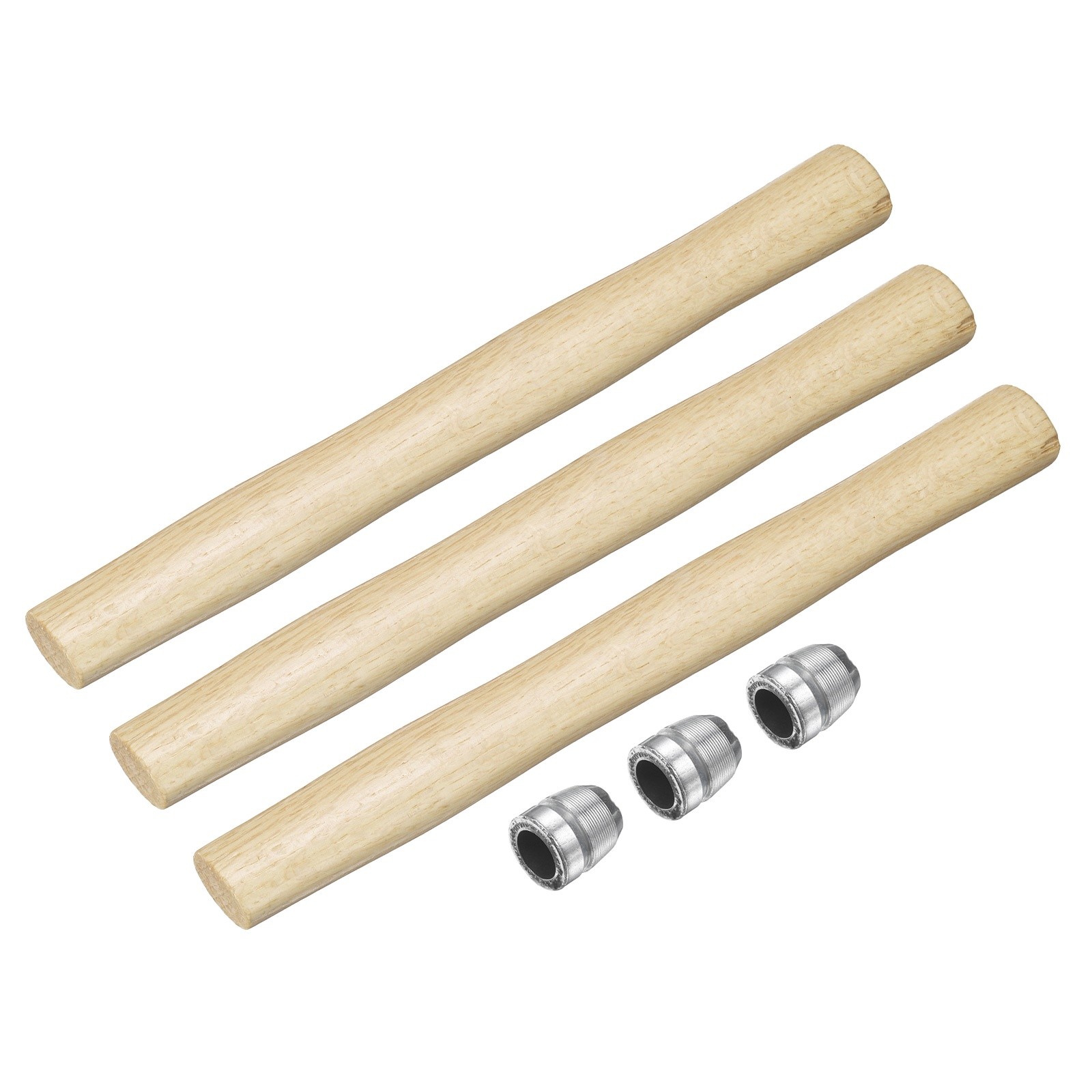 3pcs Wood Sledge Hammer Handle 14.8" Hammer Wooden Replacement Handles for 3 Lb gallery