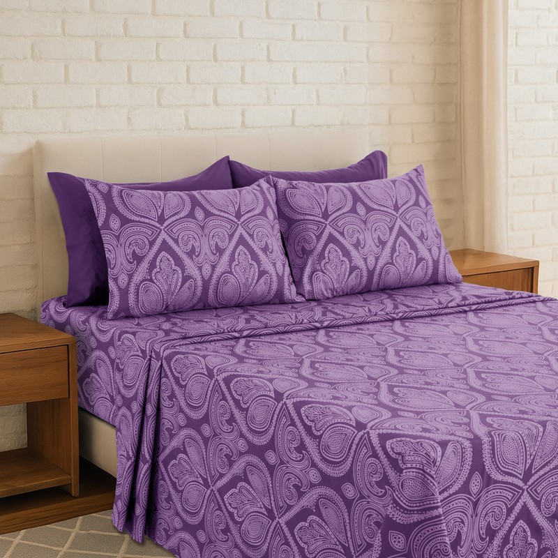 6 Pieces Bed Sheet Set Microfiber Luxury Hotel Quality Soft Extra Deep Sheets gallery